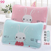 9i9宝宝枕巾纯棉婴儿童纱布2条装四季透气吸汗吸湿柔软可爱A142兔子 商品缩略图5