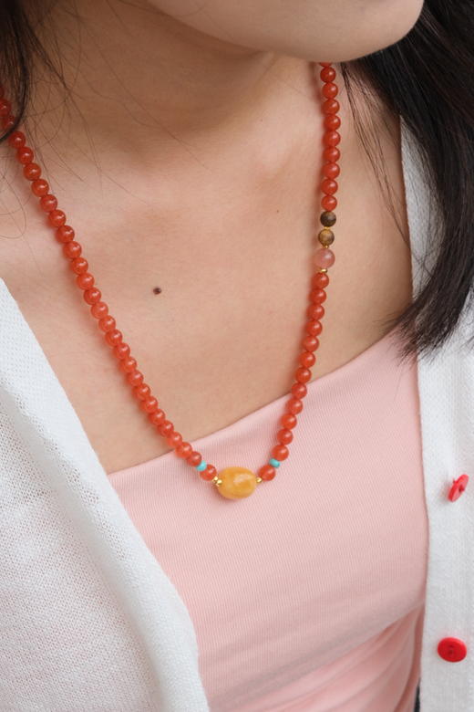 【南红手链，项链，吊坠新品合集】源头厂家 原矿无胶 天地生赤玉 商品图6