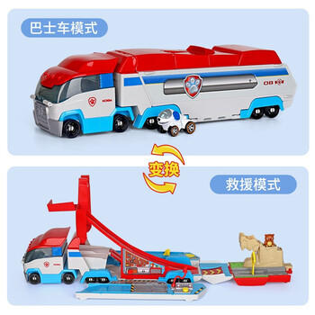 汪汪队立大功（PAW PATROL）救援车男孩女孩生日礼物玩具合金大型救援车不含合金材质 商品图1