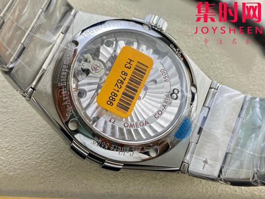 欧米茄 VS第四代星座系列 格子面蓝盘 男士腕表 丹东8500一体机 表径38mm 商品图7