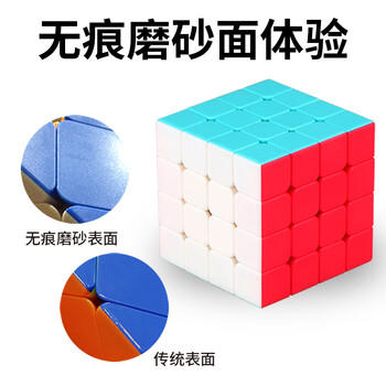 奇艺启源S四阶魔方4阶小孩玩具礼物六一儿童节日礼物男女孩比赛用彩色 商品图2