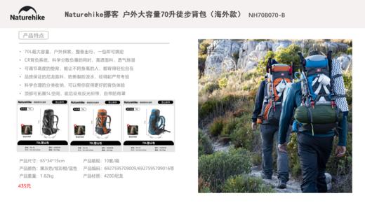 Naturehike挪客 户外包系列 价格见详情 商品图9