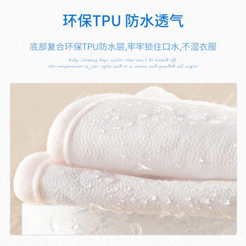 南极人（Nanjiren）5条装 婴儿口水巾360度旋转防水围嘴围脖纯棉女宝宝围兜饭兜 商品图2