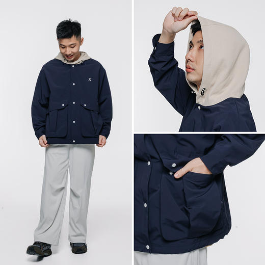 【品牌特惠】ACMEITEM爱棵米连帽外套GAG3210629G 商品图2