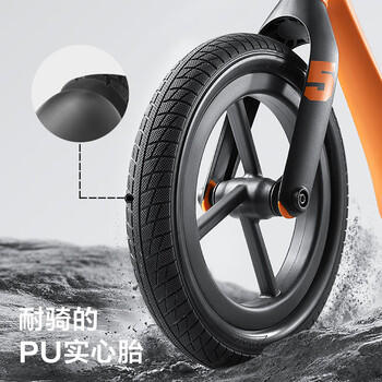 babycare儿童平衡车3-6岁宝宝滑步车学步车无脚踏自行滑行车12寸 螺旋藻绿 商品图0