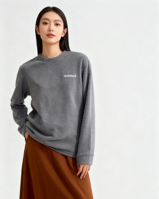 M0nT-BE11 保暖轻便宽松摇粒绒套头衫 WT912 商品图1