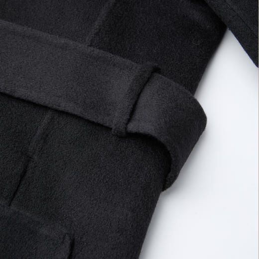 ROMISTUDIO“国王的礼物”15.8微米阿拉善山羊绒大衣 RWCAW86781【双面穿】 商品图3