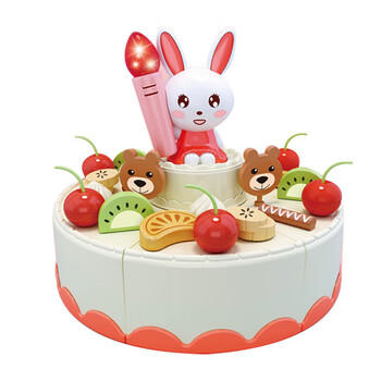 迪漫奇儿童过家家玩具婴儿切蛋糕模型玩具仿真声光切切乐宝宝生日礼物 商品图7