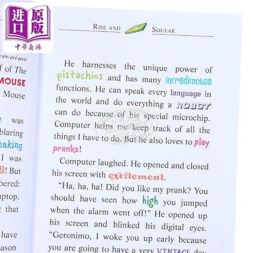 【中商原版】老鼠记者84 来自过去的爆炸 冒险 中级阅读 Blast from the Past 英文原版 Geronimo Stilton  商品图2