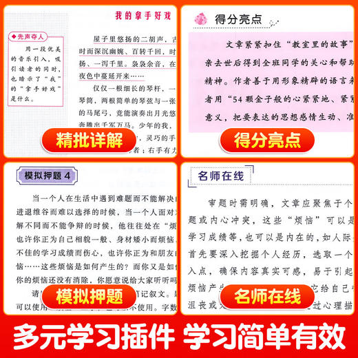 小升初高分作文大全【278页超厚版本】 商品图2