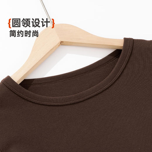 雅黛俪女士秋季冬季保暖打底衫内搭外穿时尚褶皱收腰显瘦上衣2025年新款 商品图6