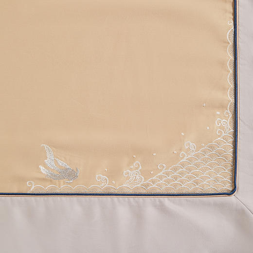 多喜爱山海经 60S贡缎磨绒四件套 花开荼蘼/纵横山海/雅韵文鳐/福鹿满盈/鱼跃hlcs 商品图13