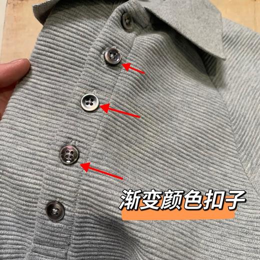 T*B经典四道杠轻奢质感POLO衫男女同款（蕾姐穿0） 商品图12