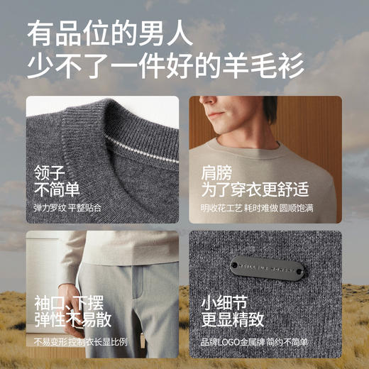 【男装】麦檬春秋套头毛衫9G8930351 商品图3