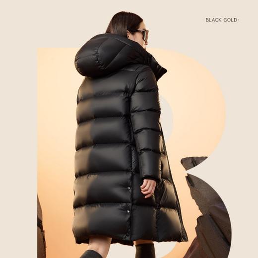 【热卖爆款】90黑金鹅绒服中长款短款花羽辰黑金鹅绒服亲子款FS-63 商品图8