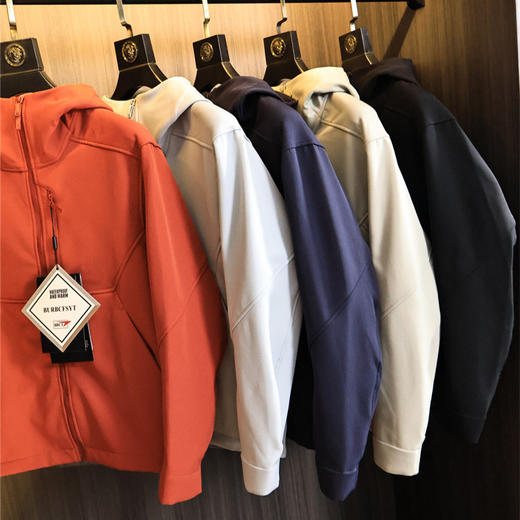 原5K+！2025秋冬新款男户外弹力加绒防水冲锋夹克衣透气速干外套！ 商品图1