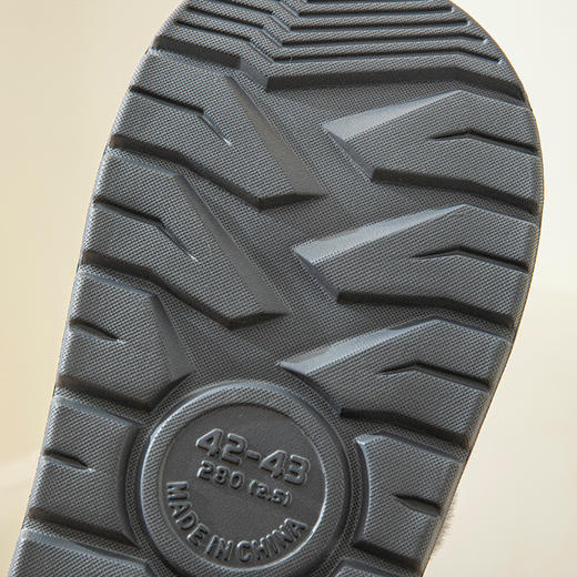 棉拖鞋秋冬保暖拖鞋男士特大码包跟棉鞋加大号50居家棉拖鞋女保暖EVA厚底防滑拖鞋489 商品图3