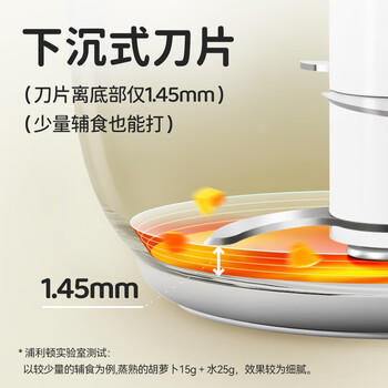 浦利顿（PLODON）婴儿宝宝辅食机多功能打泥神器电搅拌料理机辅食工具 商品图0