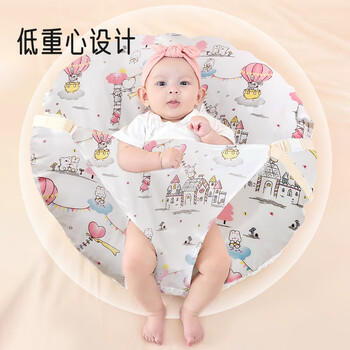 爱宝适婴儿斜坡枕宝宝缓解吐奶溢奶神器新生儿躺喂奶枕趴趴枕垫萌兔S707 商品图8