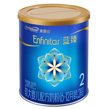 美赞臣蓝臻 较大婴儿配方奶粉 2段（6-12月）300g*1罐 乳铁蛋白 DHA 商品图5