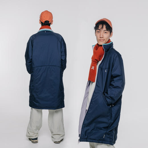 【品牌特惠】ACMEITEM爱棵米 双面穿长款棉服GAG3070535G 商品图2