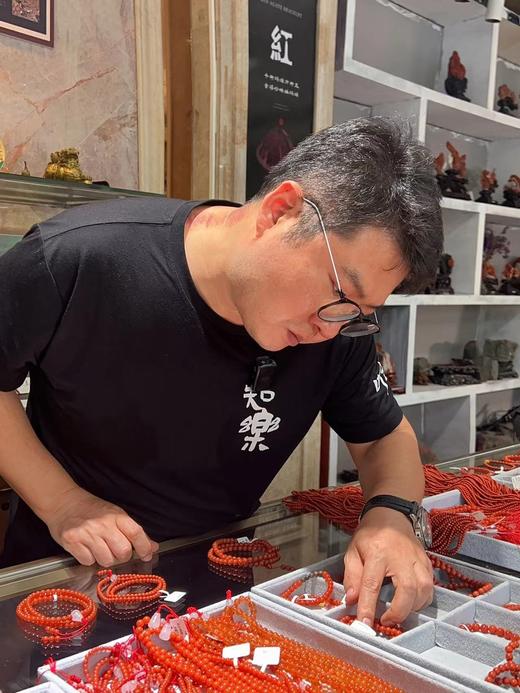 【保山南红】   项链/手串/戒指/耳坠可选 原矿无胶 天地生赤玉 商品图9