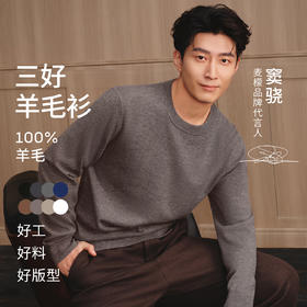 【男装】【商场同款】麦檬春秋套头毛衫9G8930351