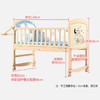 ANGI BABY婴儿床实木无漆多功能带尿布台新生儿bb可移动摇床加长儿童床 商品缩略图2