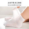 9i9婴儿袜子夏季薄新生儿宝宝地板袜网眼精梳棉袜松口透气4双1-3岁 商品缩略图5