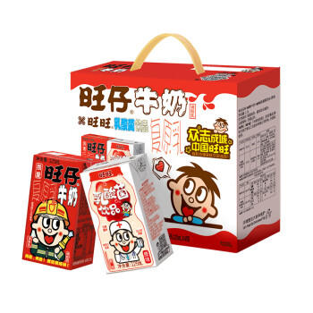 旺旺旺仔牛奶125ml*16盒+旺旺乳酸菌125ml*4盒 礼盒装 送礼佳品 /水饮冲调 /常温奶 /儿童牛奶 商品图5