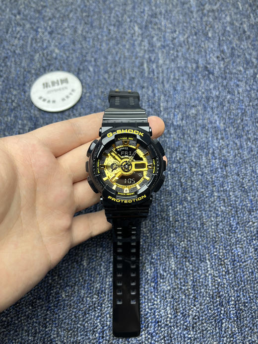 卡西欧G-SHOCK 黑金 男士腕表 商品图0