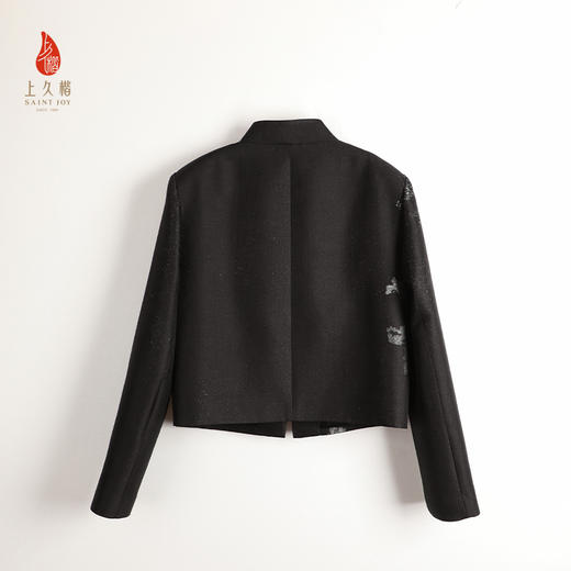 上久楷宋锦女式新中式外套  仙山楼阁图  CY1025201021 商品图2