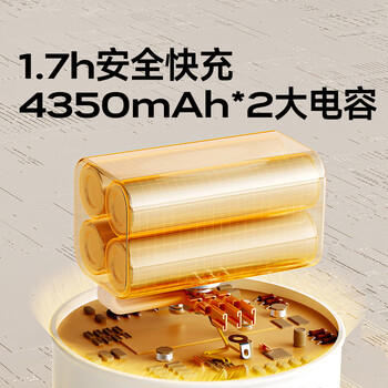 boboduck大嘴鸭恒温水壶婴儿冲奶烧水杯外出泡奶便携式恒温壶烧水壶 6287+快充 商品图1