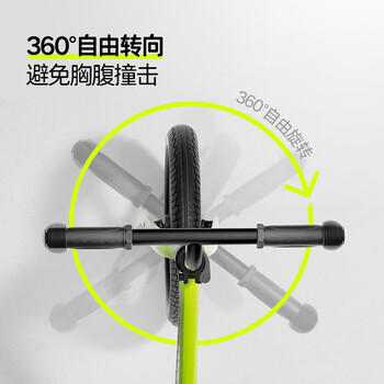 酷骑儿童平衡车1-5岁宝宝滑步车10寸轻便车身初学者S2樱霞粉 酷奇 商品图2