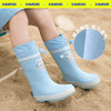 甜甜仔儿童雨鞋男女童水鞋中筒防水防滑耐磨学生专用女孩橡胶雨靴 商品缩略图5
