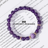 硕夏珠宝【绝绝紫】紫水晶+紫龙晶好运珠串深紫色气质小众手链 WW38 商品缩略图2