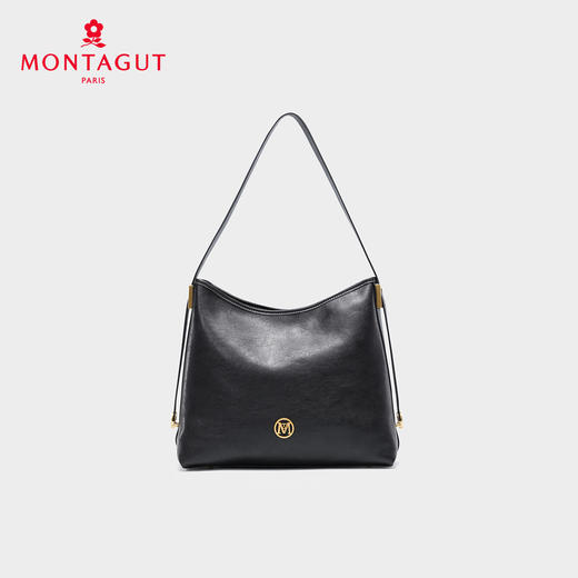 梦特娇女士时尚休闲单肩包腋下包通勤大容量手提包 商品图5