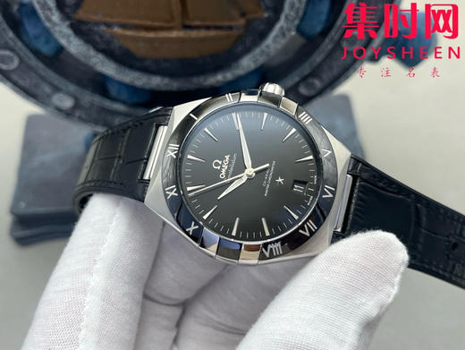 欧米茄 VS第五代星座系列 曼哈顿星座 黑色盘 男士腕表 丹东8900一体机 商品图3