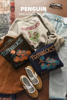 好柿发生莱赛尔羊毛复古百搭卫衣