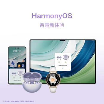 华为（HUAWEI）FreeClip 耳夹耳机 开放式无线蓝牙耳机 舒适稳固佩戴/长续航 暖星云 /数码 /影音娱乐 /蓝牙/无线耳机 商品图7