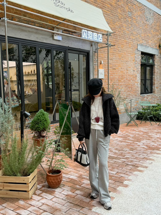 2510403    le** 羊毛 羊驼毛 开衫毛衣外套 商品图9