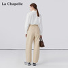 会员福利【高克重/显瘦弯刀裤】拉夏贝尔/La Chapelle宽松阔腿百搭香蕉库高腰显瘦显腿直弯刀裤牛仔裤 商品缩略图2