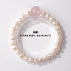 硕夏珠宝【众星捧月】天然淡水珍珠+粉水晶气质手链小众高级感手串 WW85 商品缩略图1