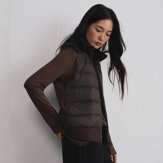 [屁侠推荐]SPLELED 轻绒小马甲 匈牙利白鸭绒 90%绒子含量，保暖不臃肿；四色可选，百搭好看 商品图5