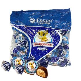 任选4袋（均价低至24.98/袋）俄罗斯贵族牌月光奏鸣曲巧克力/樱桃酸橙夹心糖500g