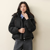 【严选】诗凡黎韩版保暖面包服多色轻型醋纤外套2025冬新款短款连帽羽绒服7G9380141 商品缩略图3