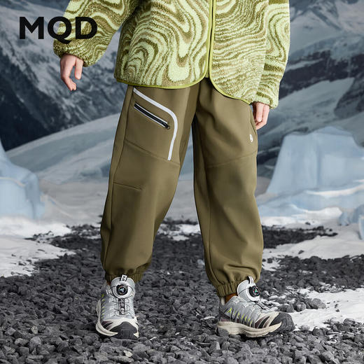 【MQD】冬季男大童户外露营登山休闲裤 商品图1