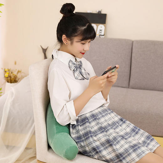 办公室座椅靠枕腰靠垫汽车靠垫腰枕椅子靠背垫护腰沙发孕妇抱枕厚 商品图3