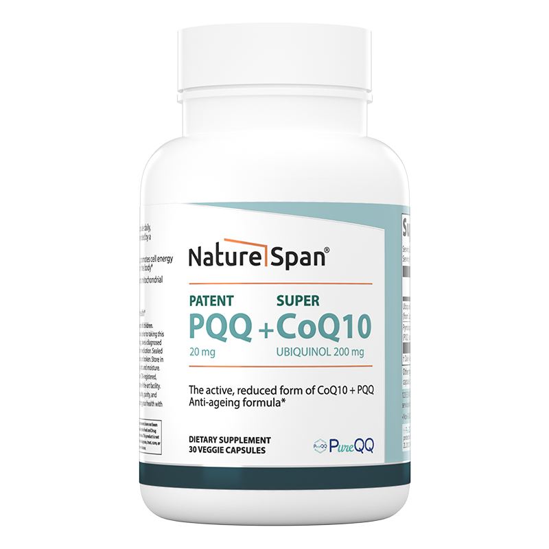 共晶还原型辅酶PQQ高含量美国原装进口30粒 NATURESPAN倍能适