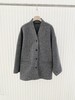 【高品质私服】【JN绵羊毛呢大衣外套】直身版型宽松有度，极简V领的廓形感大衣G1573-CC【无标出货 介意慎拍】 商品缩略图7